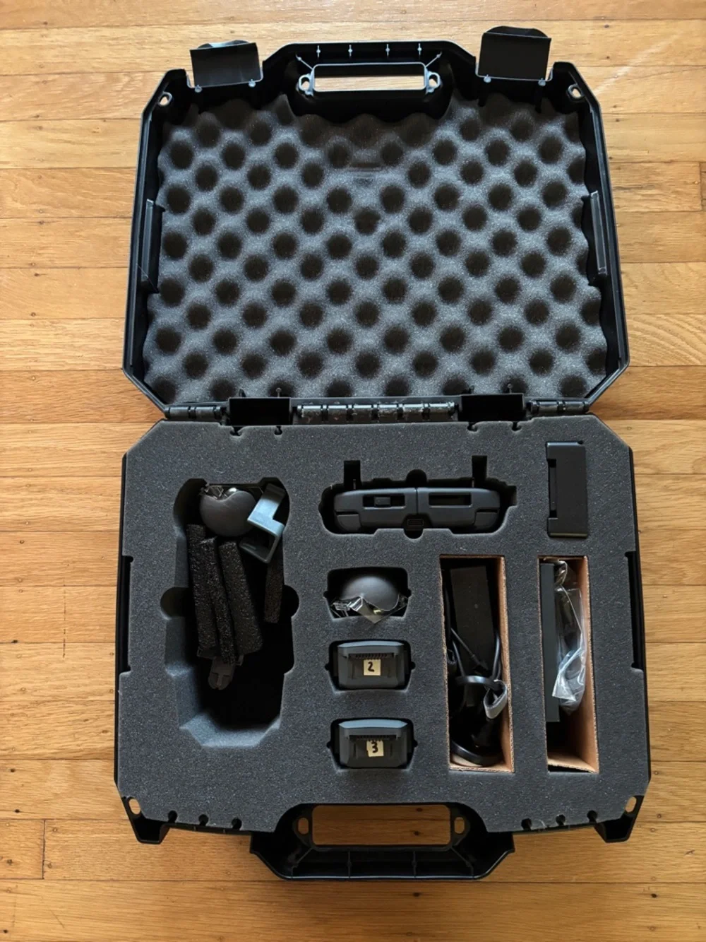 CaseMatrix Waterproof Hard Carrying Case Compatible with Drone Accessories